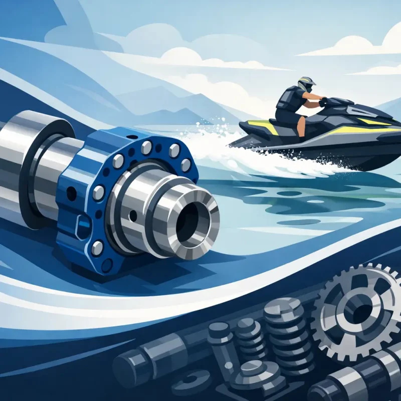 Sea-Doo 300 325 VJP Billet Camshaft Guide