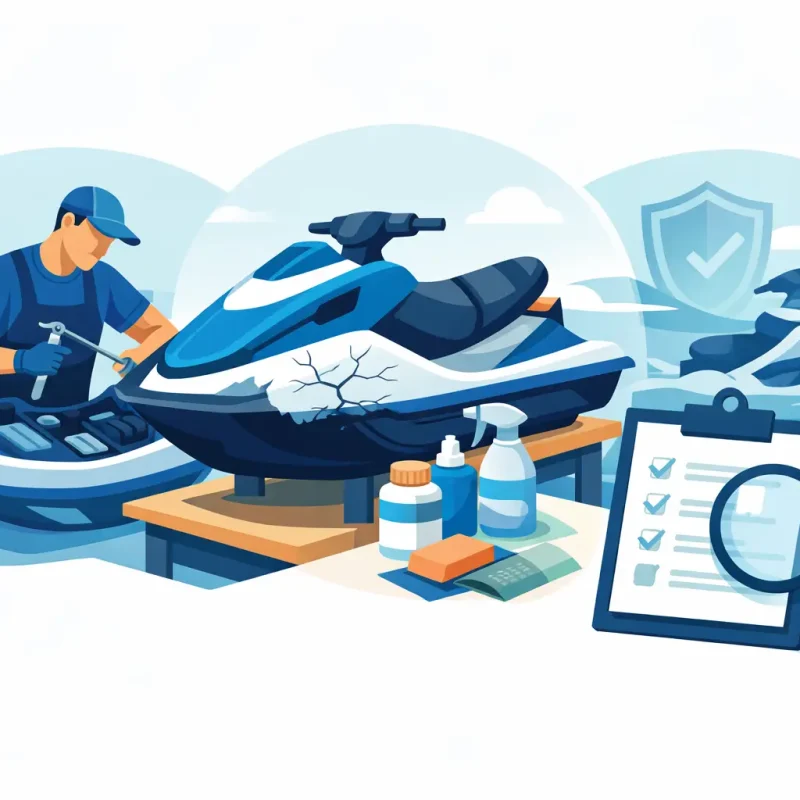 Jetski Servicing, Fibreglass Repairs & Insurance Reports