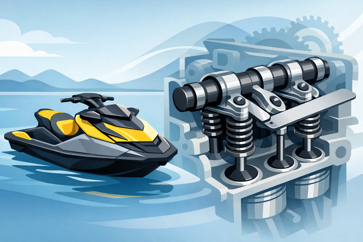 Sea-Doo 1630 Valve Clearance Guide for Power