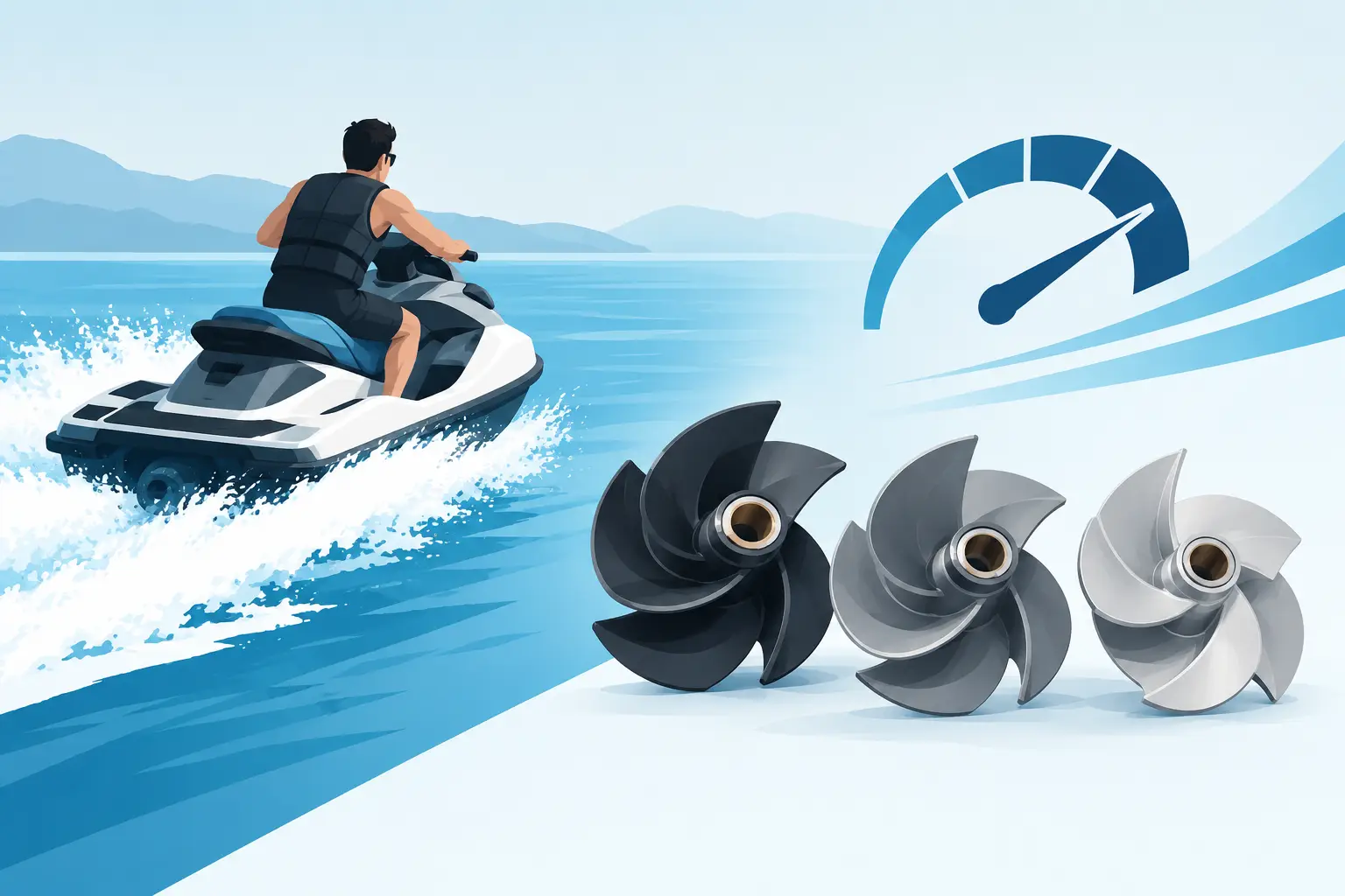 PWC Impeller Pitch Selection Guide for Faster Runs