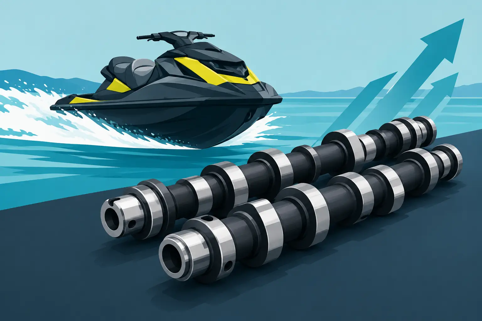 Sea-Doo Camshafts: Power Gains Done Properly